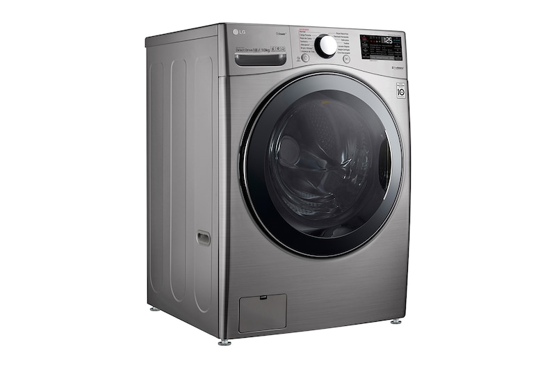 LG 蒸氣滾筒洗衣機 (蒸洗脫烘)|洗衣18公斤+烘衣10公斤 (星辰銀), WD-S18VCM