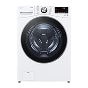 18公斤滾筒洗衣機&#xff5c;冰瓷白&#xff5c;蒸洗脫烘 (洗18&#43;烘10公斤) WD-S18VDW 正視圖