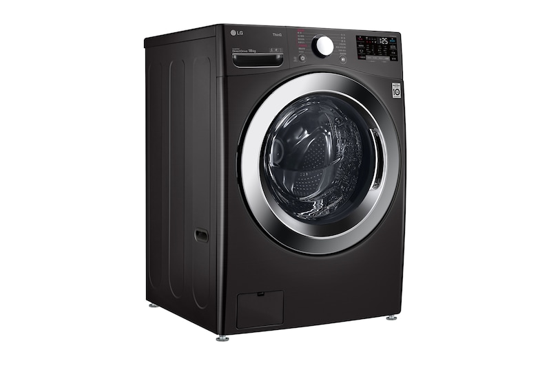 LG 18公斤滾筒洗衣機|尊爵黑|蒸洗脫, WD-S18VZB
