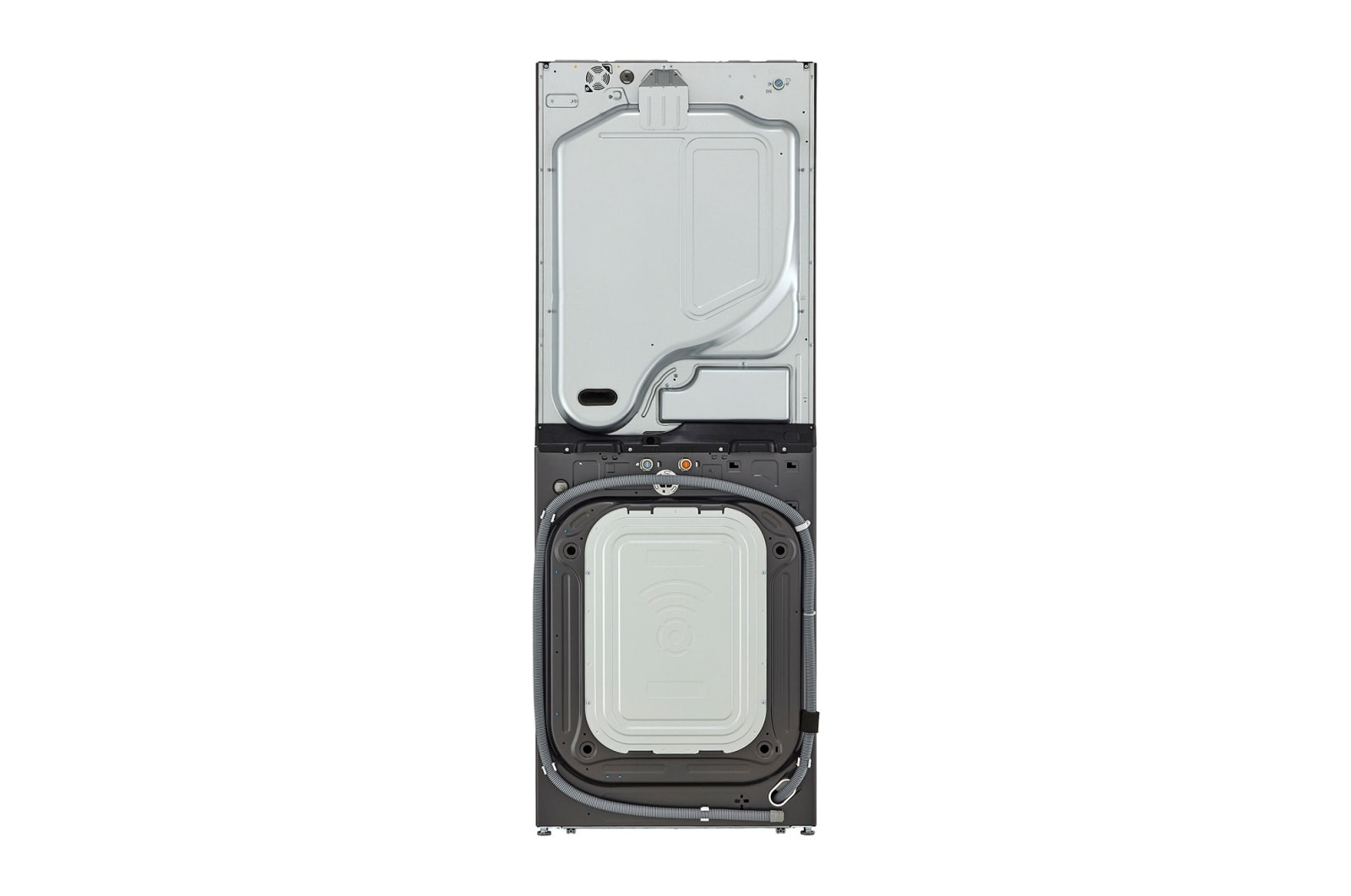 LG 洗19公斤+乾16公斤 WashTower AI 智控洗乾衣機｜尊爵黑, WD-S1916B
