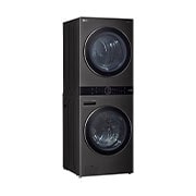 LG 洗19公斤+乾16公斤 WashTower AI 智控洗乾衣機｜尊爵黑, WD-S1916B