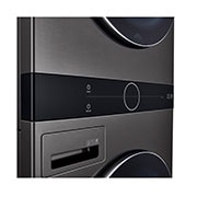 LG 洗19公斤+乾16公斤 WashTower AI 智控洗乾衣機｜尊爵黑, WD-S1916B