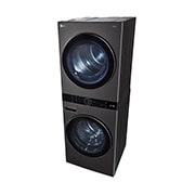 LG 洗19公斤+乾16公斤 WashTower AI 智控洗乾衣機｜尊爵黑, WD-S1916B