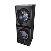 LG 洗19公斤+乾16公斤 WashTower AI 智控洗乾衣機｜尊爵黑, WD-S1916B