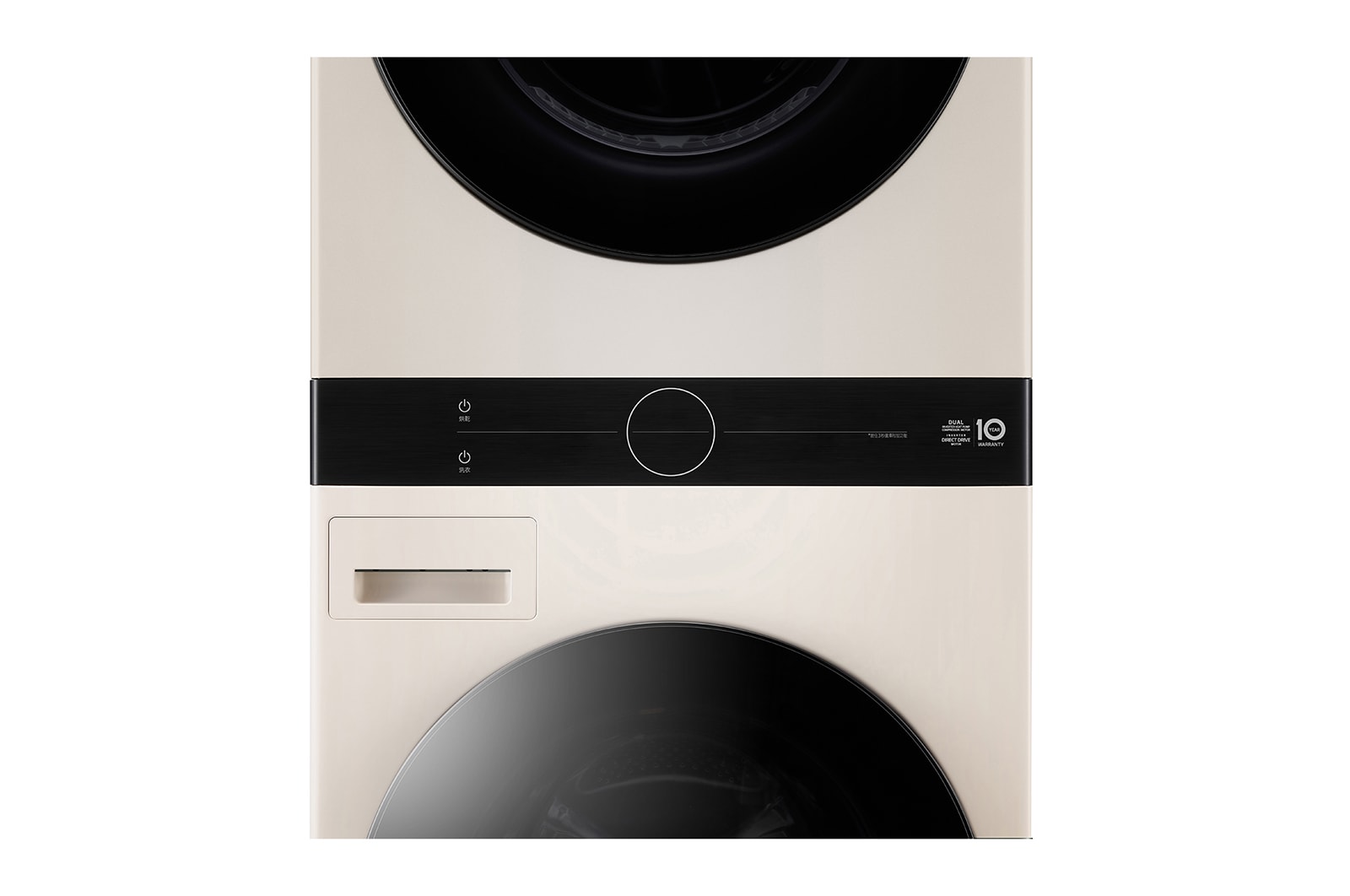 LG 洗19公斤+乾16公斤 WashTower AI 智控洗乾衣機｜雪霧白 (特定通路販售), WD-S1916BE