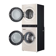 LG 洗19公斤+乾16公斤 WashTower AI 智控洗乾衣機｜雪霧白 (特定通路販售), WD-S1916BE