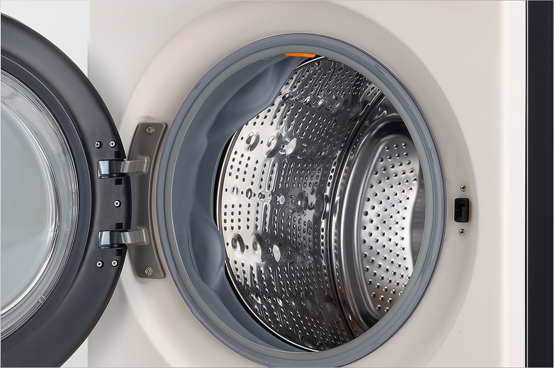 LG 洗19公斤+乾16公斤 Objet Collection WashTower™ AI 智控洗乾衣機｜熱泵除濕｜自然綠+雪霧白, WD-S1916JGB