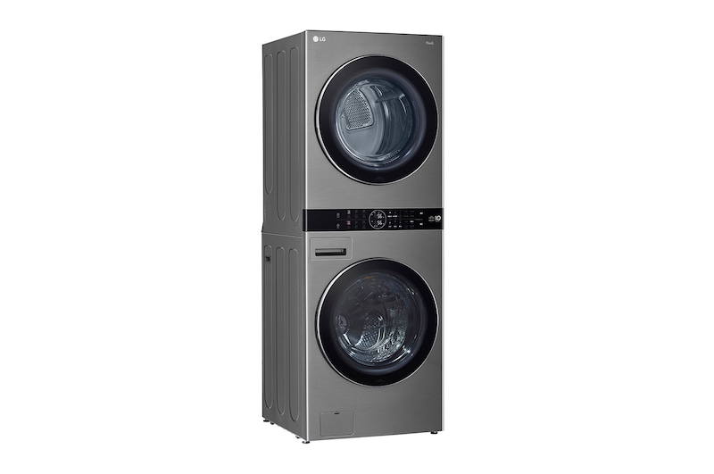 LG 洗19公斤+乾16公斤 WashTower™ AI 智控洗乾衣機｜熱泵除濕｜星辰銀, WD-S1916VM