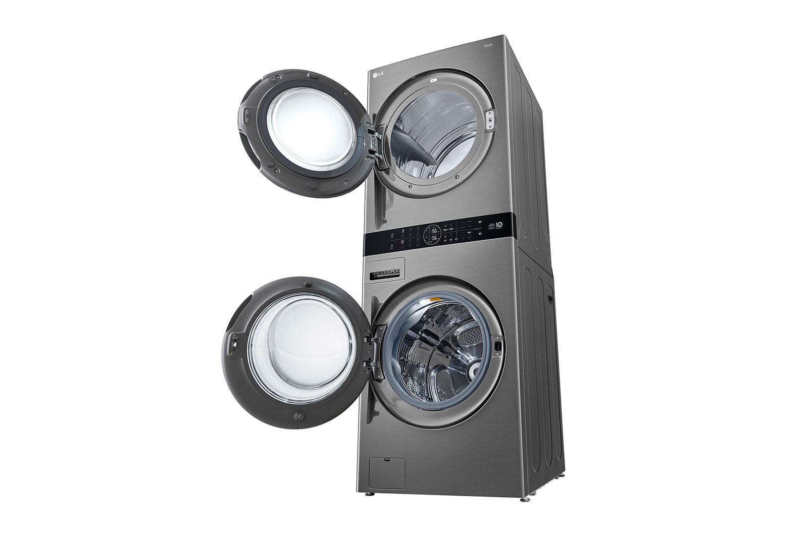LG 洗19公斤+乾16公斤 WashTower AI 智控洗乾衣機｜星辰銀 (特定通路販售), WD-S1916VM