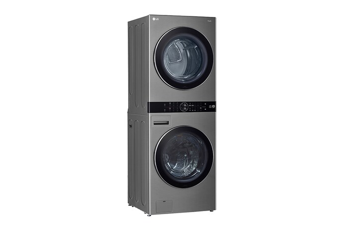 LG 洗19公斤+乾16公斤 WashTower™ AI 智控洗乾衣機｜熱泵除濕｜星辰銀, WD-S1916VM