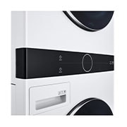 LG 洗19公斤+乾16公斤 WashTower AI 智控洗乾衣機｜冰瓷白, WD-S1916W