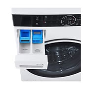 LG 洗19公斤+乾16公斤 WashTower AI 智控洗乾衣機｜冰瓷白, WD-S1916W