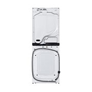 LG 洗19公斤+乾16公斤 WashTower AI 智控洗乾衣機｜冰瓷白, WD-S1916W