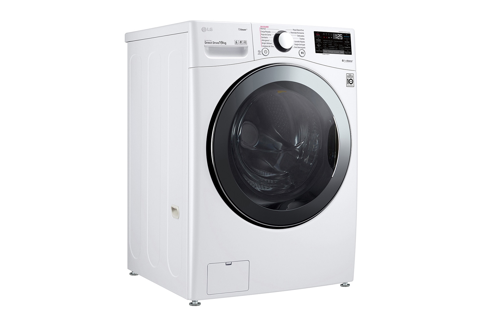 LG 蒸氣滾筒洗衣機 (蒸洗脫)｜19公斤, WD-S19VBW