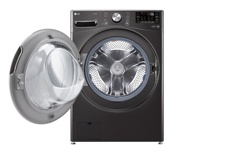 LG 21公斤滾筒洗衣機｜尊爵黑｜蒸洗脫 (特定通路販售), WD-S21VB