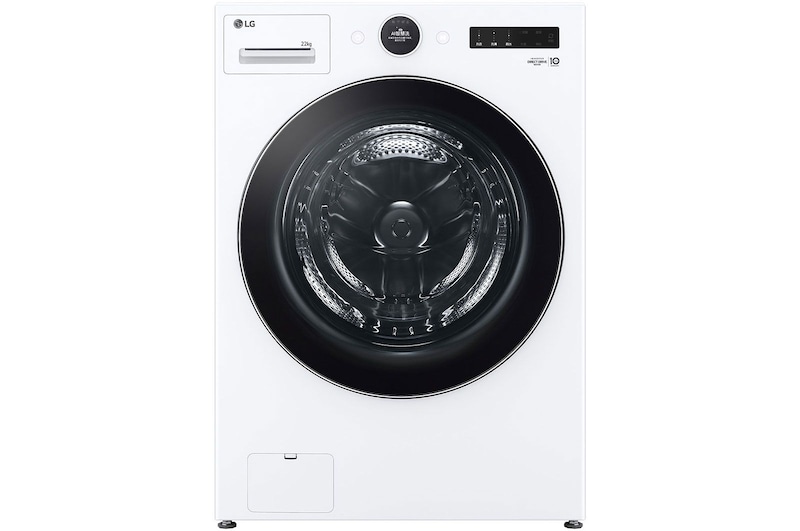LG 洗乾衣機堆疊｜蒸洗脫22公斤+AI 熱泵除濕乾衣20公斤｜冰瓷白, FD22FWPT.WR20DW