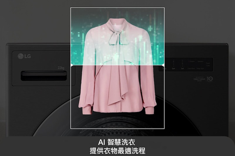 LG 洗乾衣機堆疊｜蒸洗脫22公斤+AI 熱泵除濕乾衣20公斤｜冰瓷白, FD22FWPT.WR20DW