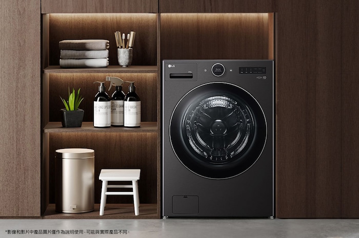 LG 22公斤滾筒洗衣機｜冰瓷白｜AI DD™ 蒸洗脫, WD-S22FW