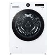 LG 22公斤滾筒洗衣機｜冰瓷白｜AI DD™ 蒸洗脫, WD-S22FW