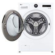 LG 22公斤滾筒洗衣機｜冰瓷白｜AI DD™ 蒸洗脫, WD-S22FW