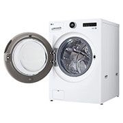 LG 22公斤滾筒洗衣機｜冰瓷白｜AI DD™ 蒸洗脫, WD-S22FW