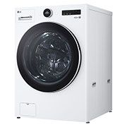 LG 22公斤滾筒洗衣機｜冰瓷白｜AI DD™ 蒸洗脫, WD-S22FW