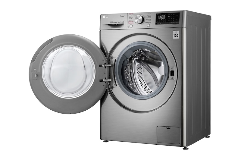 LG 蒸氣滾筒洗衣機 (蒸洗脫烘)｜洗衣9公斤+烘衣6公斤, WD-S90VDS