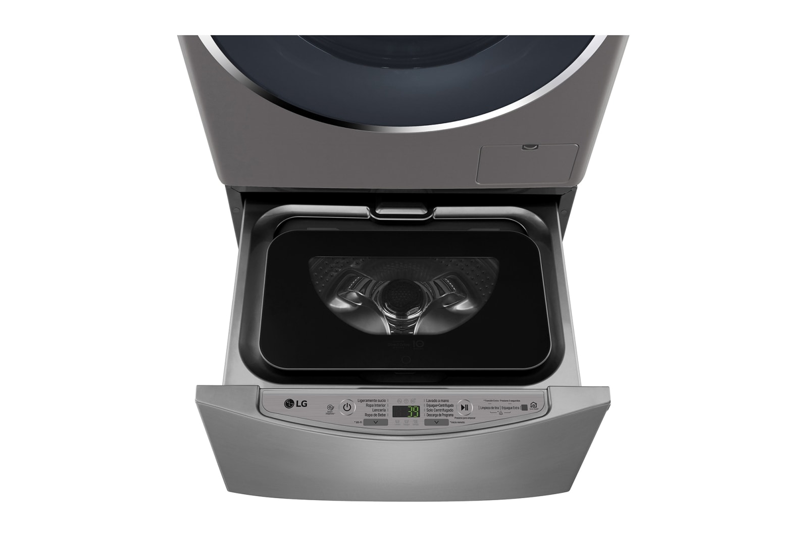 LG WiFi TWINWash 雙能洗 (蒸洗脫)星辰銀/ 10.5公斤+2公斤洗衣容量, WD-TWS105CV TWINWash