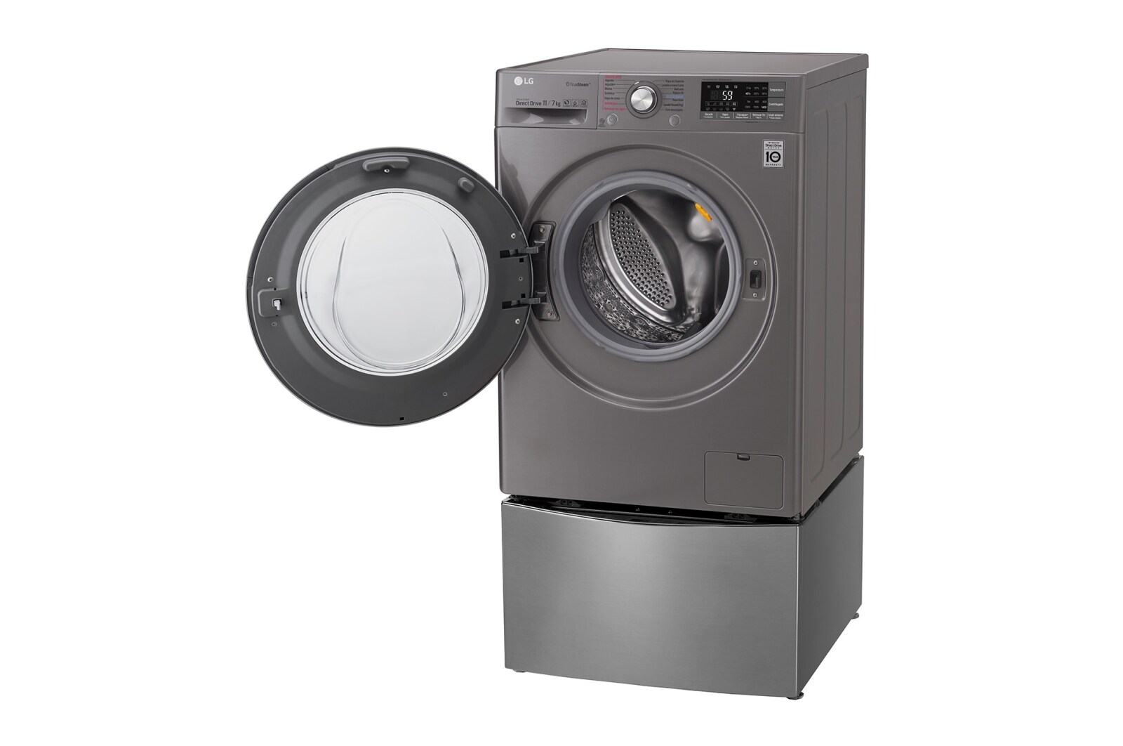 LG WiFi TWINWash 雙能洗 (蒸洗脫)星辰銀/ 10.5公斤+2公斤洗衣容量, WD-TWS105CV TWINWash