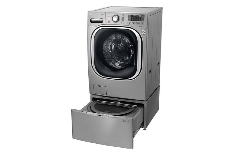 LG TWINWash 雙能洗(蒸洗脫烘) 19公斤+2.5公斤洗衣容量, WD-S19TVD TWINWash
