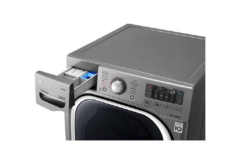 LG TWINWash 雙能洗(蒸洗脫烘) 19公斤+2.5公斤洗衣容量, WD-S19TVD TWINWash