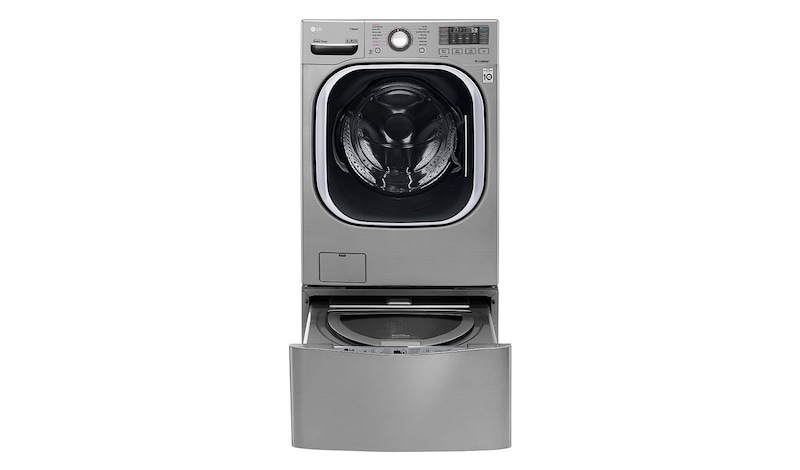 LG TWINWash 雙能洗(蒸洗脫烘) 19公斤+2.5公斤洗衣容量, WD-S19TVD TWINWash
