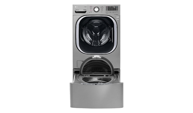 LG TWINWash 雙能洗(蒸洗脫烘) 19公斤+2.5公斤洗衣容量, WD-S19TVD TWINWash