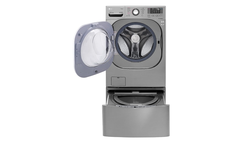 LG TWINWash 雙能洗(蒸洗脫烘) 19公斤+2.5公斤洗衣容量, WD-S19TVD TWINWash