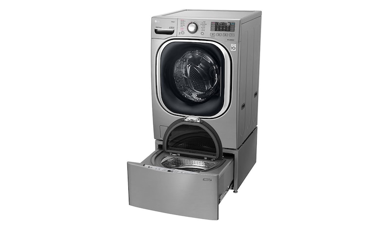 LG TWINWash 雙能洗(蒸洗脫烘) 19公斤+2.5公斤洗衣容量, WD-S19TVD TWINWash