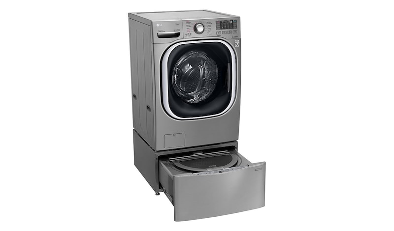 LG TWINWash 雙能洗(蒸洗脫烘) 19公斤+2.5公斤洗衣容量, WD-S19TVD TWINWash