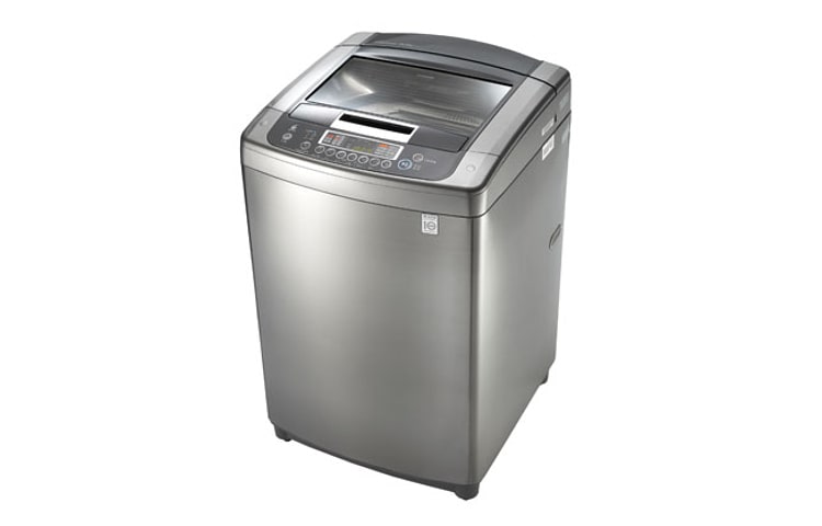 6 Motion DD直驅變頻洗衣機 不銹鋼銀 / 15公斤洗衣容量 WT-D150VG 正視圖
