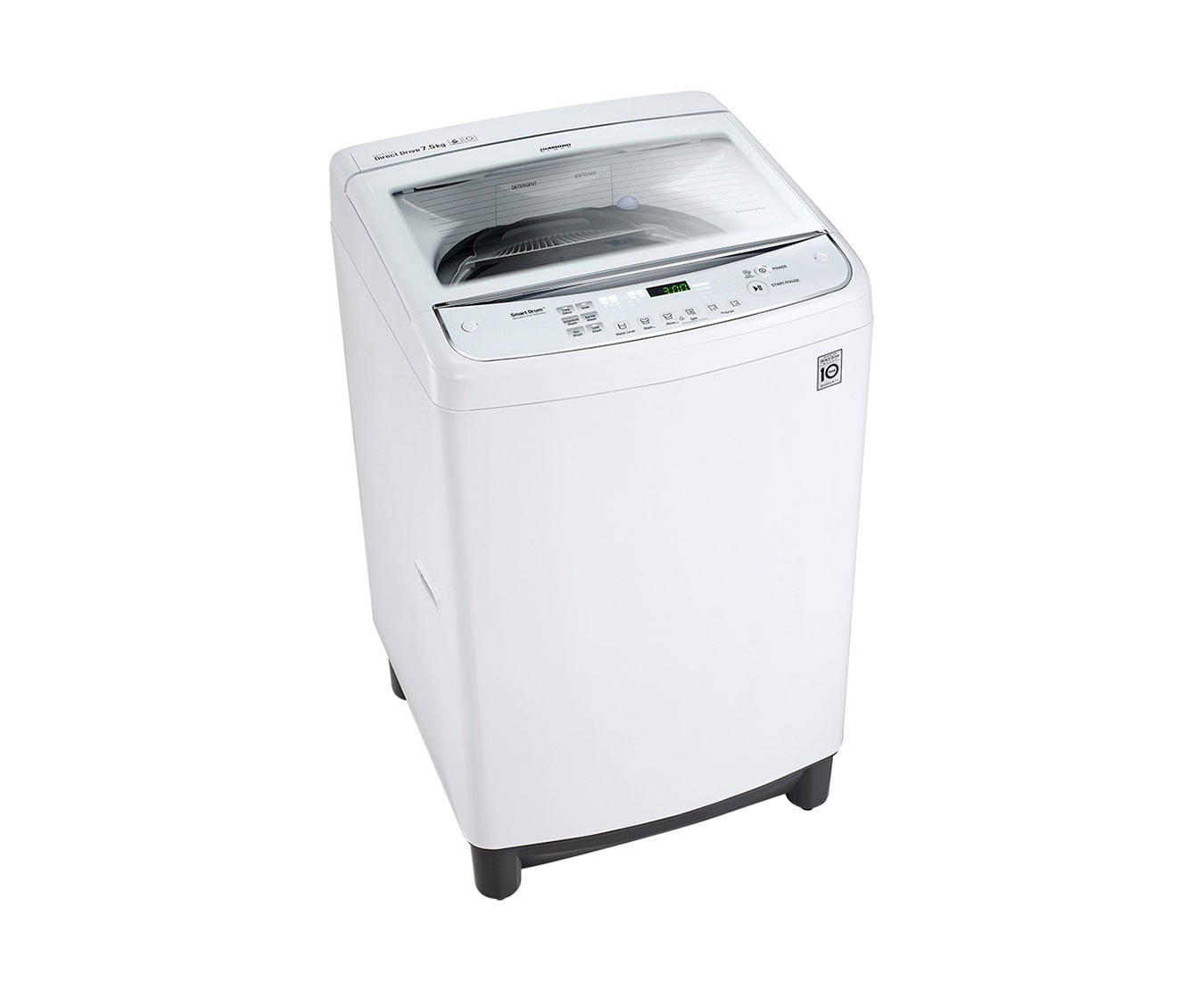 LG 6MOTION DD直立式變頻洗衣機 水漾白 / 16公斤洗衣容量, WT-D166WG
