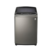 LG TurboWash3D™ 直立式直驅變頻洗衣機&#xff5c;16公斤 (不鏽鋼銀) WT-D169VG 正視圖