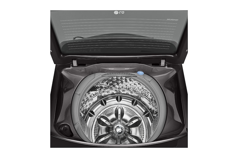 LG TurboWash3D™ 直立式直驅變頻洗衣機｜15公斤 (曜石黑), WT-D159MG