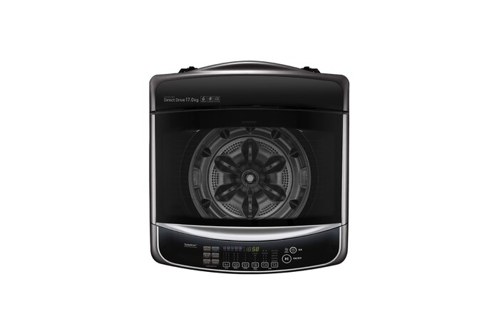 LG 17公斤直立式洗衣機｜曜石黑｜直驅變頻, WT-D170MSG