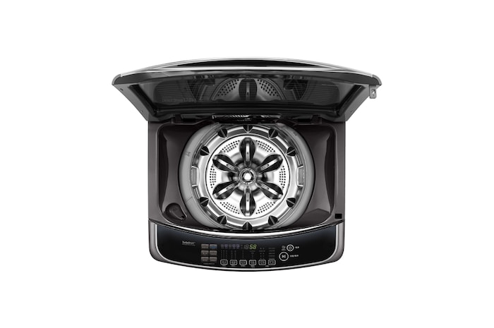 LG 17公斤直立式洗衣機｜曜石黑｜直驅變頻, WT-D170MSG