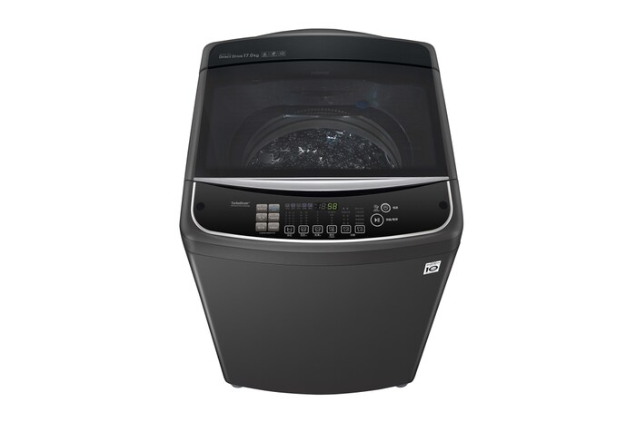 LG 17公斤直立式洗衣機｜曜石黑｜直驅變頻, WT-D170MSG
