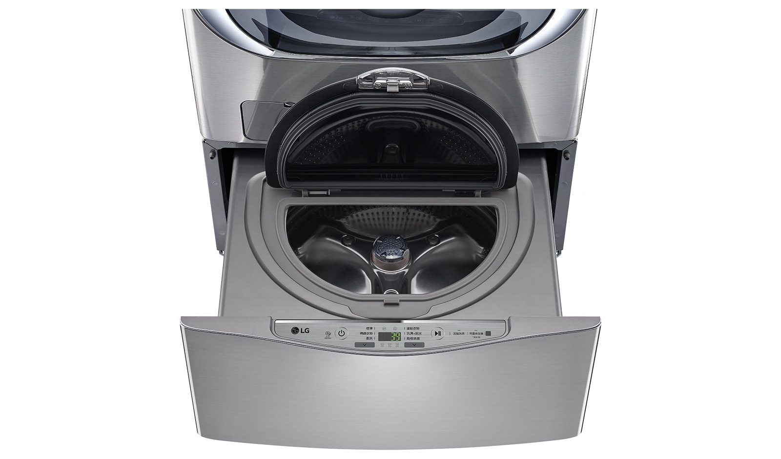 LG MiniWash 迷你洗衣機 (加熱洗衣)&#xff5c;2.5公斤 WT-D250HV 正視圖