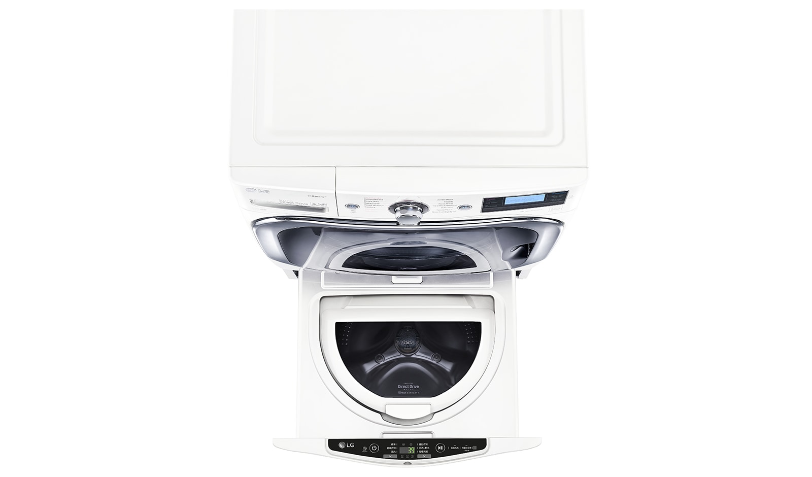 LG 2.5公斤迷你洗衣機｜冰瓷白｜加熱洗衣, WT-D250HW