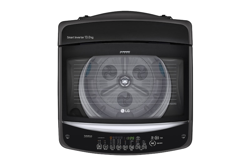 LG 13公斤直立式洗衣機｜曜石黑｜智慧變頻 (特定通路販售), WT-ID130MSG