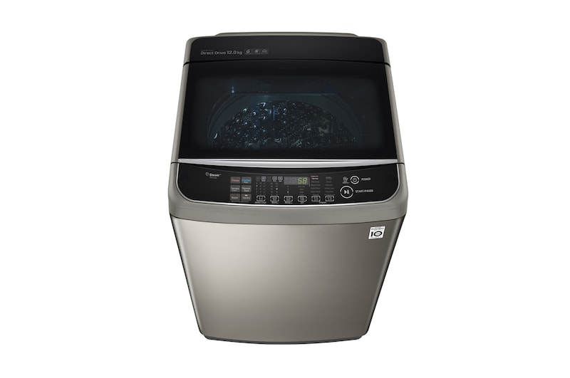 LG 12公斤直立式洗衣機｜不鏽鋼銀｜蒸氣直驅變頻｜極窄版, WT-SD129HVG