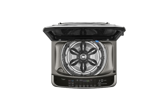 LG 12公斤直立式洗衣機|不鏽鋼銀|蒸氣直驅變頻|極窄版, WT-SD129HVG