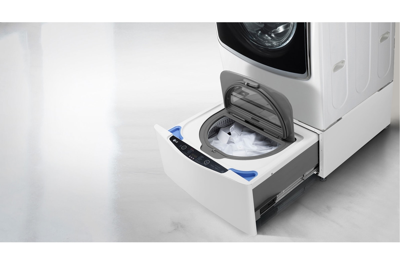 LG 2公斤迷你洗衣機｜冰瓷白｜蒸洗脫, WT-SD200AHW
