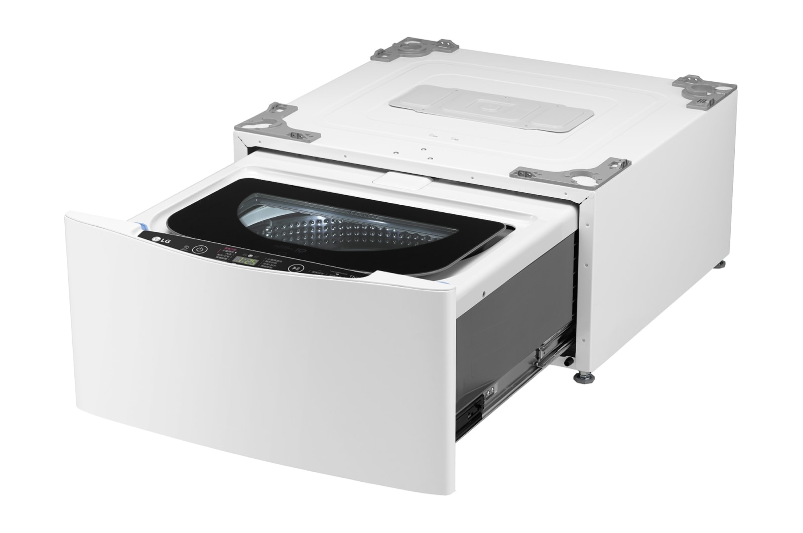 LG 2公斤迷你洗衣機｜冰瓷白｜蒸洗脫, WT-SD201AHW